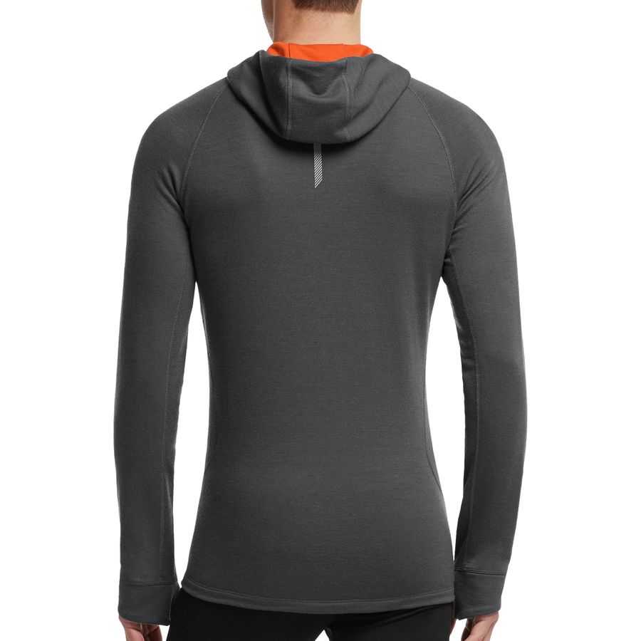 Icebreaker Quantum Hooded Full-Zip Shirt - Long-Sleeve - Men's&nbsp;Back