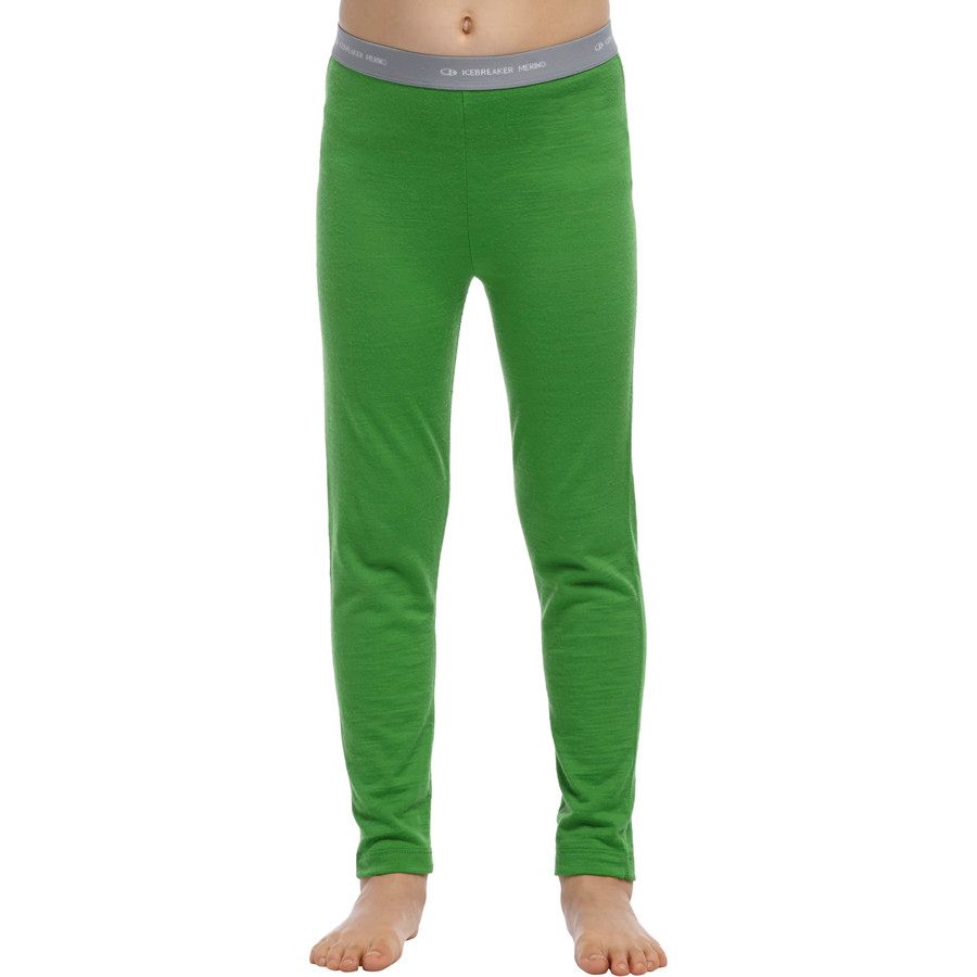 Icebreaker BodyFit 200 Oasis Legging - Boys'&nbsp;Frond/White