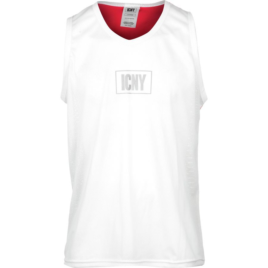 ICNY Sport Mesh Tank Top - Men's&nbsp;White