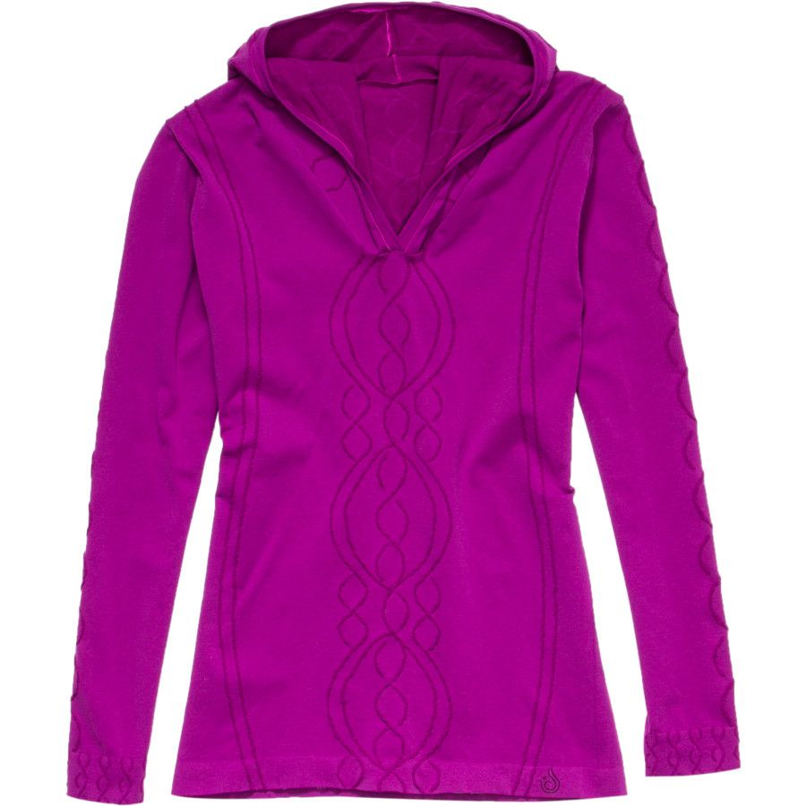 Isis Cable Seamless Hoodie - Women's | Backcountry.com