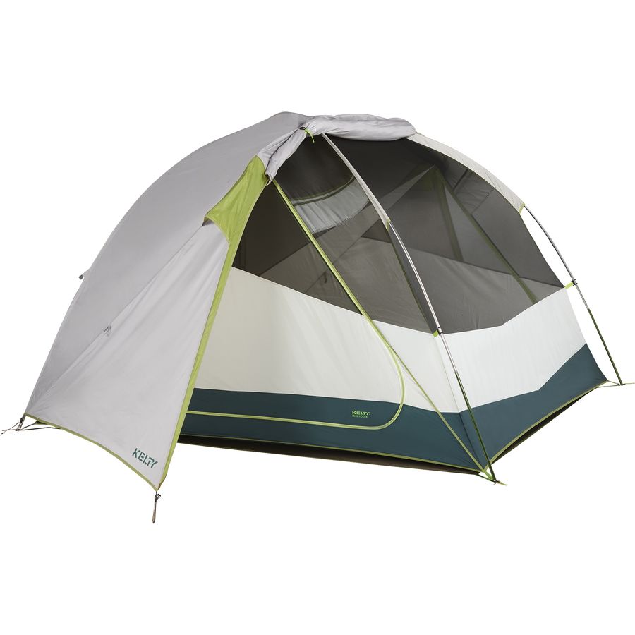 Kelty Trail Ridge 4 Tent with Footprint: 4-Person 3-Season&nbsp;Fly Rolled Back