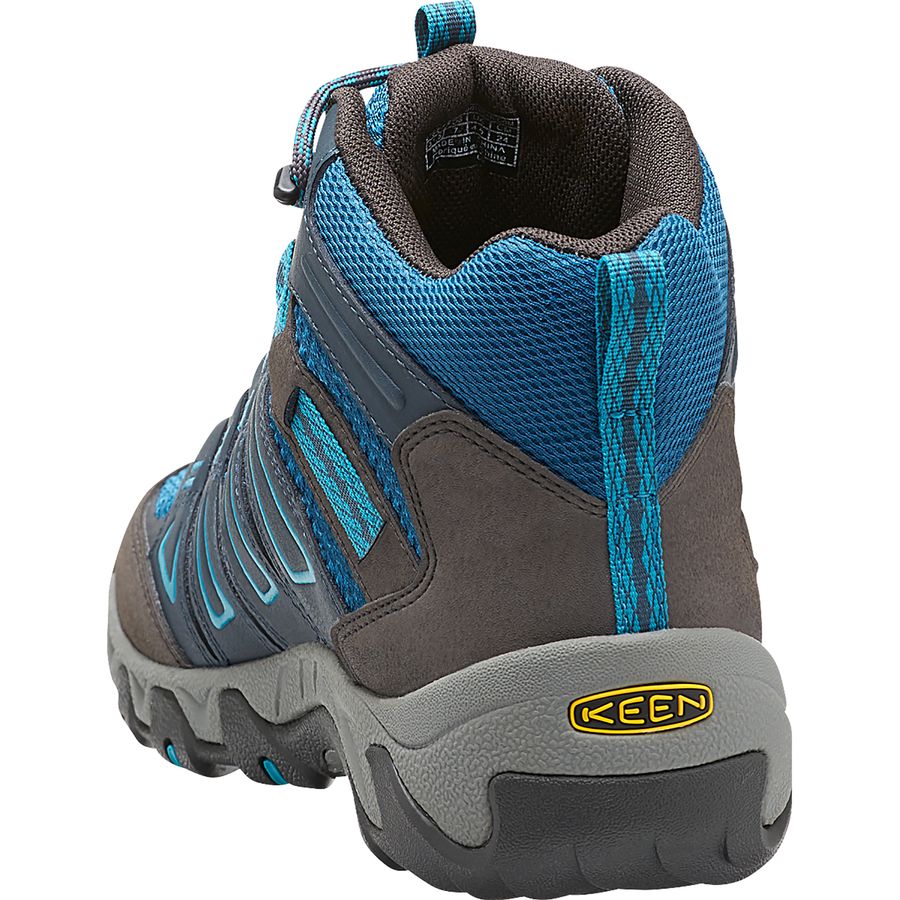 keen women's oakridge mid waterproof boot