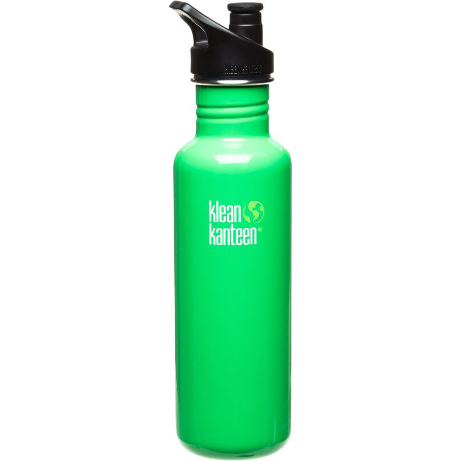Download Klean Kanteen 27oz Classic Water Bottle with Sport Cap ... Yellowimages Mockups