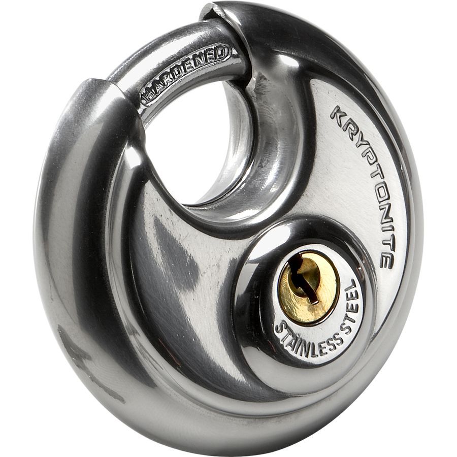 Kryptonite Stainless Steel Round Padlock