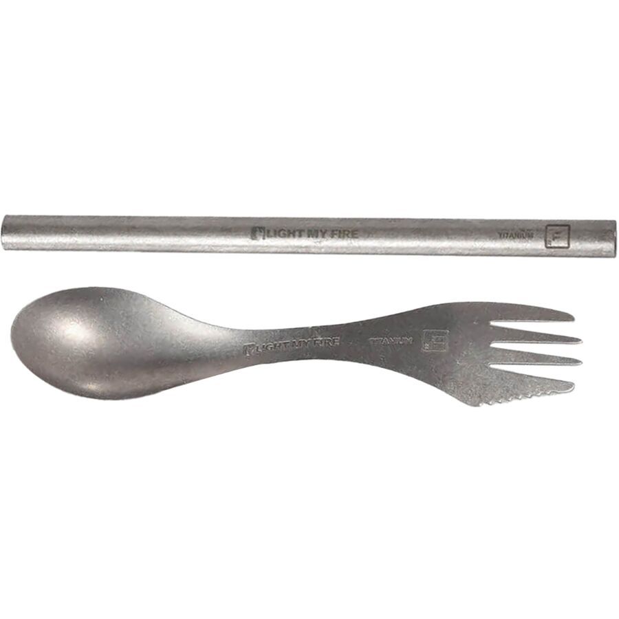 Spork'n Straw Kit Titanium