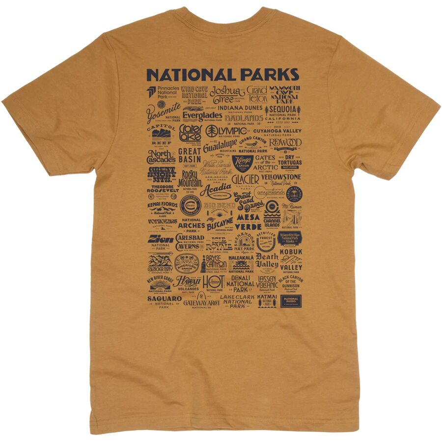 National Park Type Short-Sleeve T-Shirt