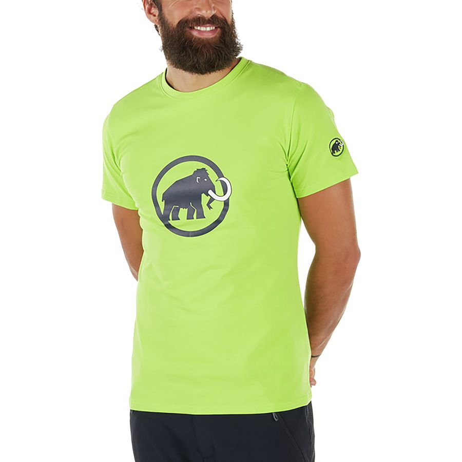 mammut logo t shirt men