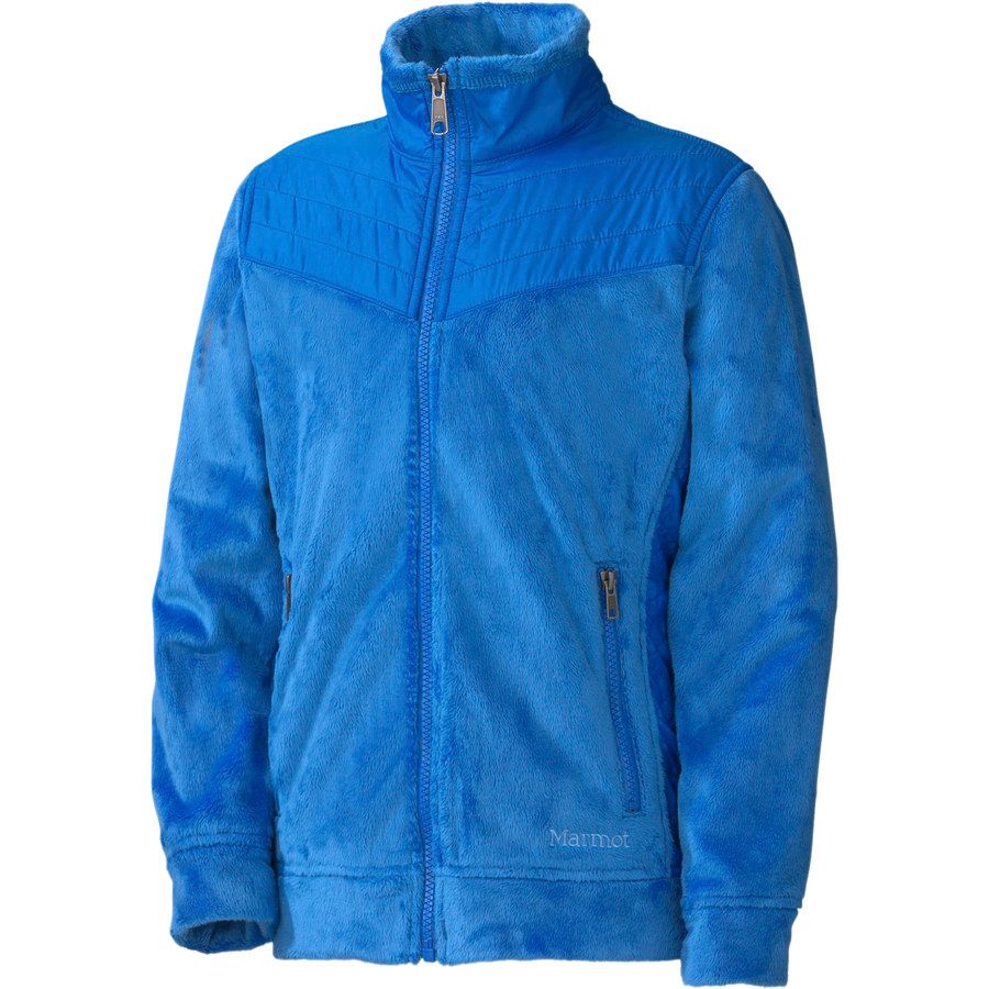 Marmot High Loft Tech Sweater - Girls'&nbsp;Blue Bay