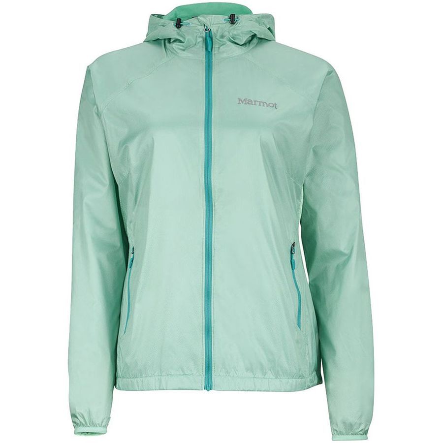 Marmot Ether Driclime Hooded Jacket - Women's&nbsp;Green Frost