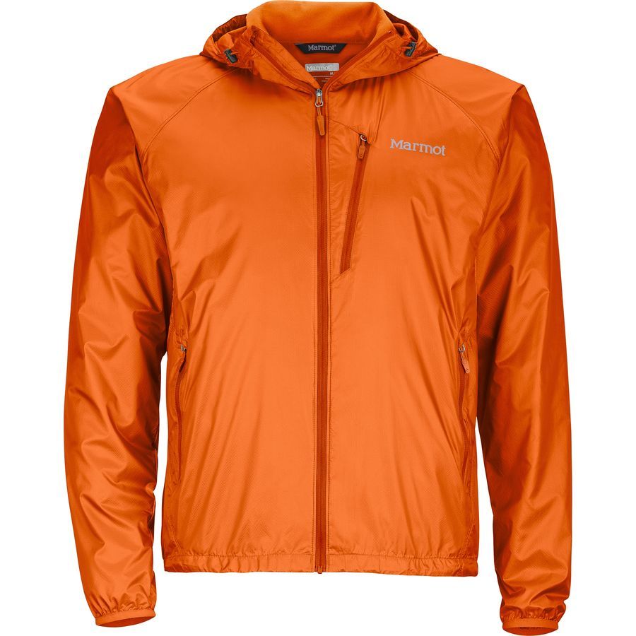 Marmot Ether Driclime Hooded Jacket - Men's&nbsp;Blaze