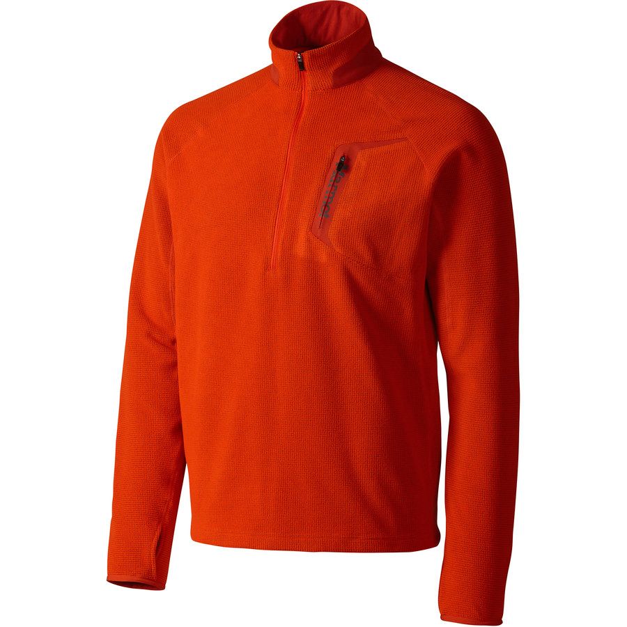 Marmot Alpinist Half-Zip Fleece - Men's&nbsp;Orange Haze/Dark Rust