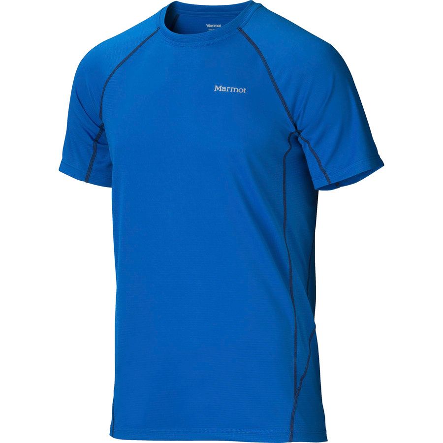 Marmot ThermalClime Sport Crew - Short-Sleeve - Men's&nbsp;Peak Blue