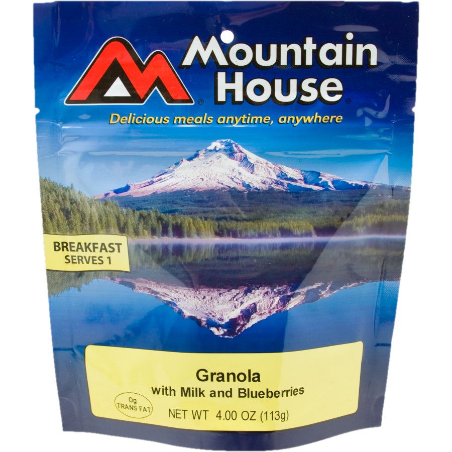 Mountain House Granola w/Blueberries and Milk