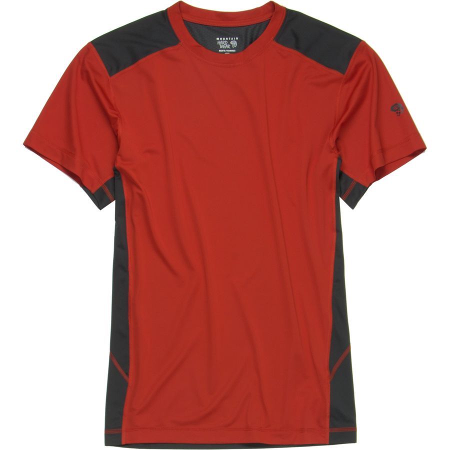 Mountain Hardwear DryHiker Justo T-Shirt - Short-Sleeve - Men's&nbsp;Flame
