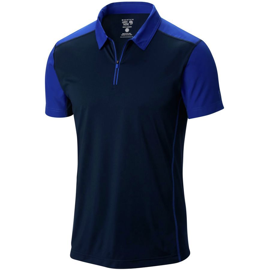 Mountain Hardwear DryHiker Justo Polo Shirt - Men's&nbsp;Collegiate Navy/Azul
