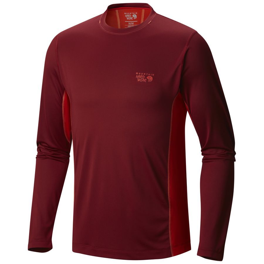 Mountain Hardwear Wicked Lite T-Shirt - Long-Sleeve - Men's&nbsp;Smolder Red