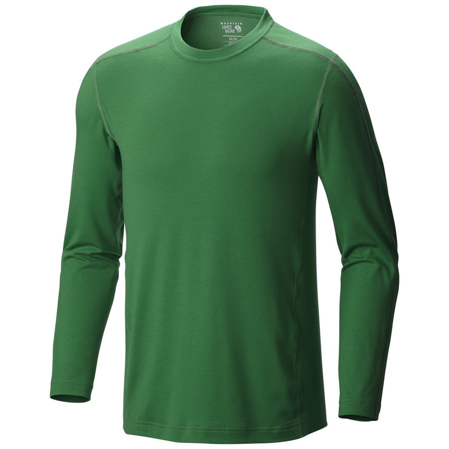Mountain Hardwear CoolHiker T-Shirt - Long-Sleeve - Men's&nbsp;Serpent Green