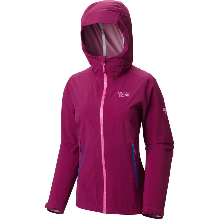 Mountain Hardwear Stretch Ozonic Jacket - Women's&nbsp;Hood