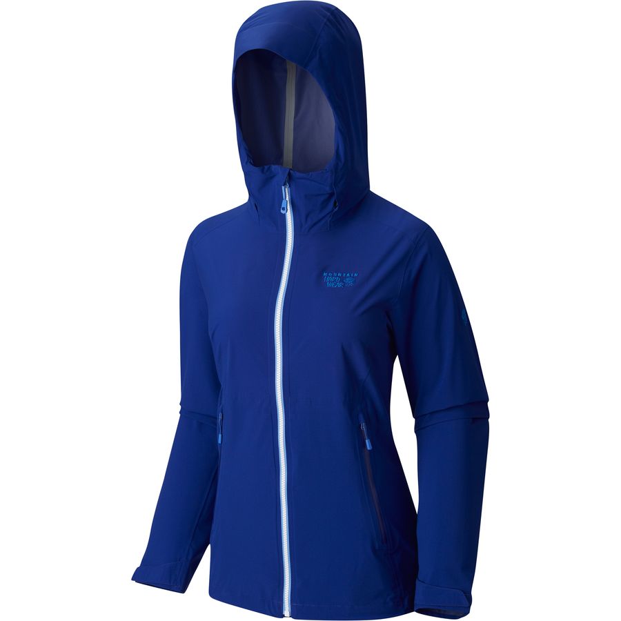 Mountain Hardwear Stretch Ozonic Jacket - Women's&nbsp;Hood