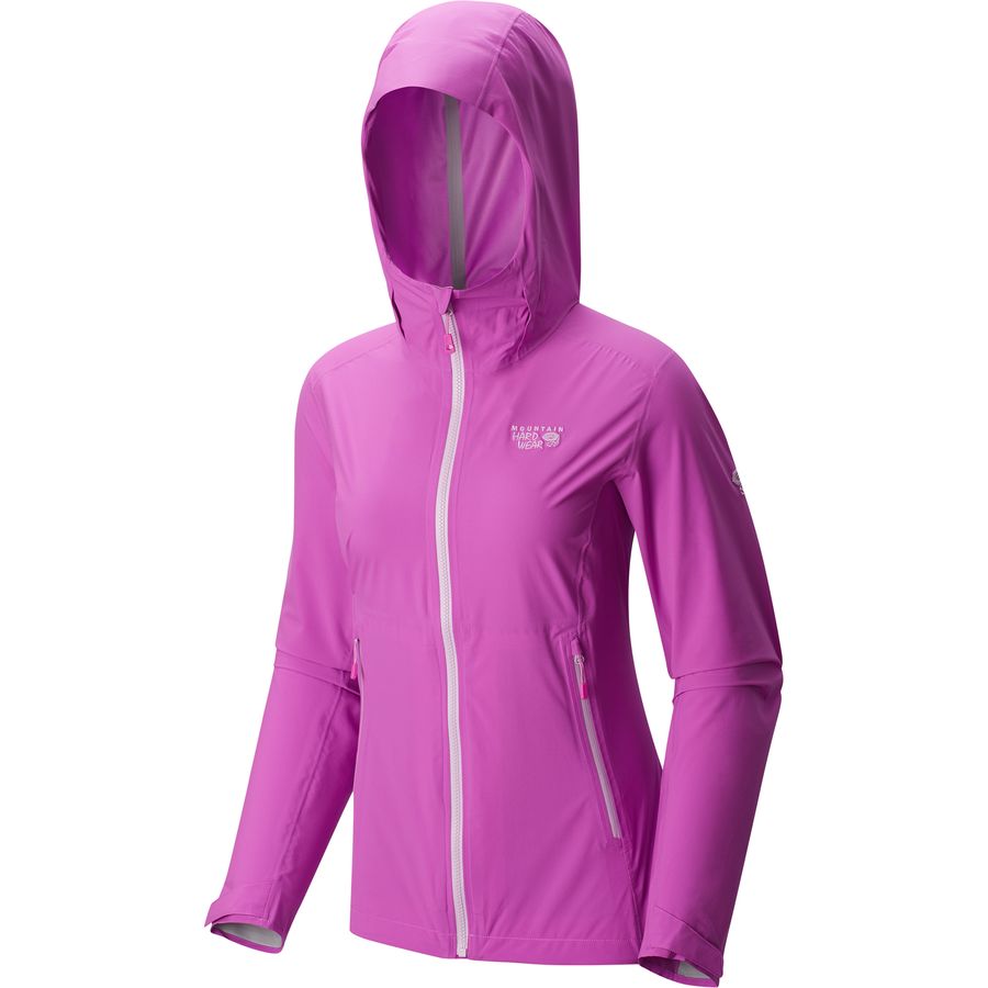Mountain Hardwear Stretch Ozonic Jacket - Women's&nbsp;Hood