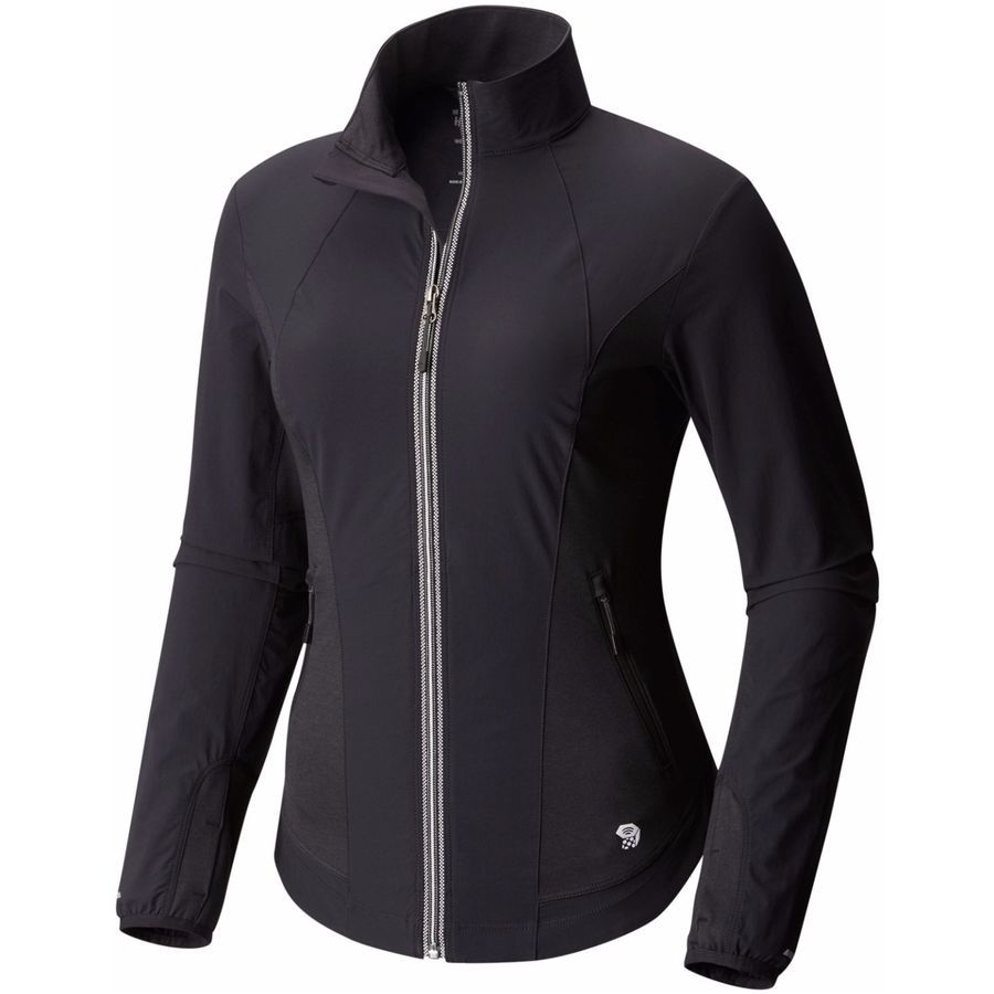 Mountain Hardwear Mighty Power Hybrid Softshell Jacket - Women's&nbsp;Black