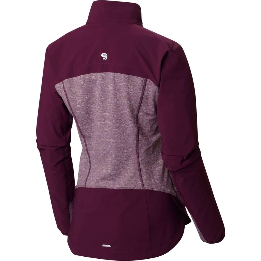 Mountain Hardwear Mighty Power Hybrid Softshell Jacket - Women's&nbsp;Back