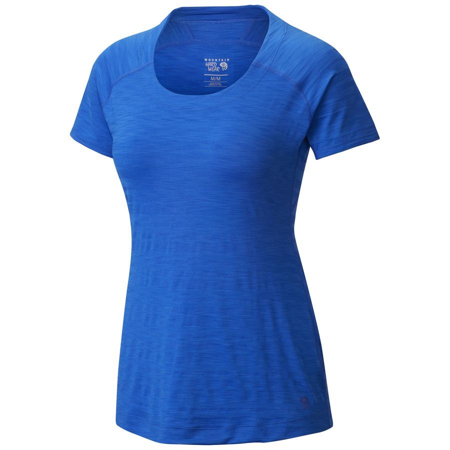 Mountain Hardwear Mighty Stripe Shirt - Short-Sleeve - Women's&nbsp;Bright Island Blue