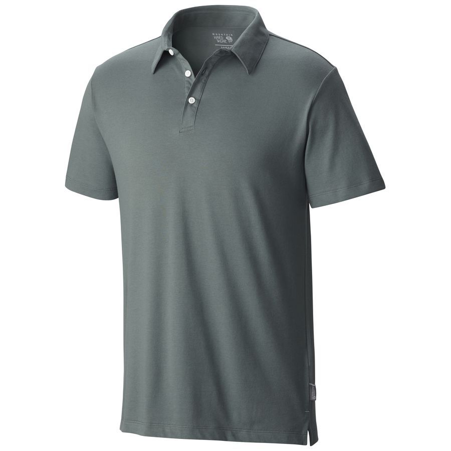 Mountain Hardwear ADL Polo Shirt - Short-Sleeve - Men's&nbsp;Thunderhead Grey