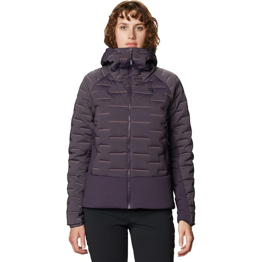 Stretchdown Hybrid Hooded Jacket - Women's