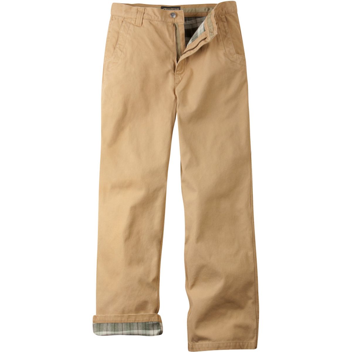 fleece lined khaki pants