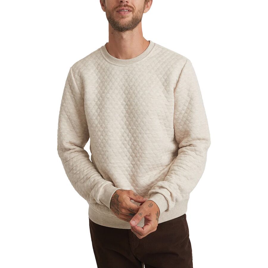 Corbet Quilted Crewneck Sweatshirt - Men's
