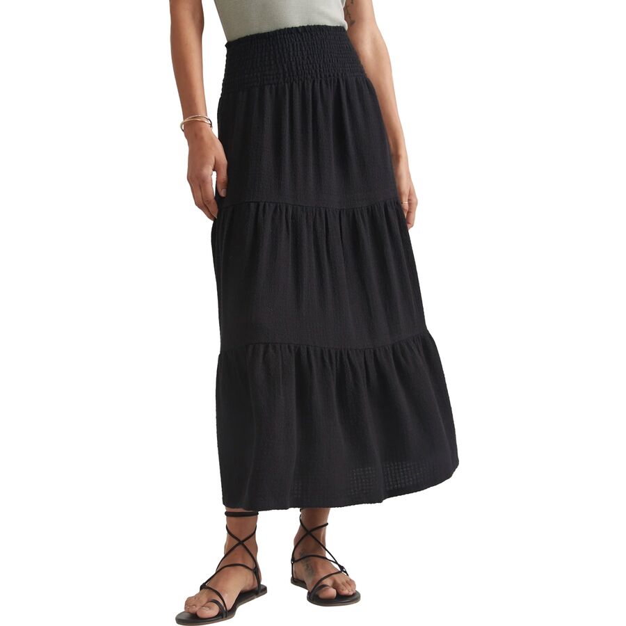 Valeria Double Cloth Maxi Skirt - Women's