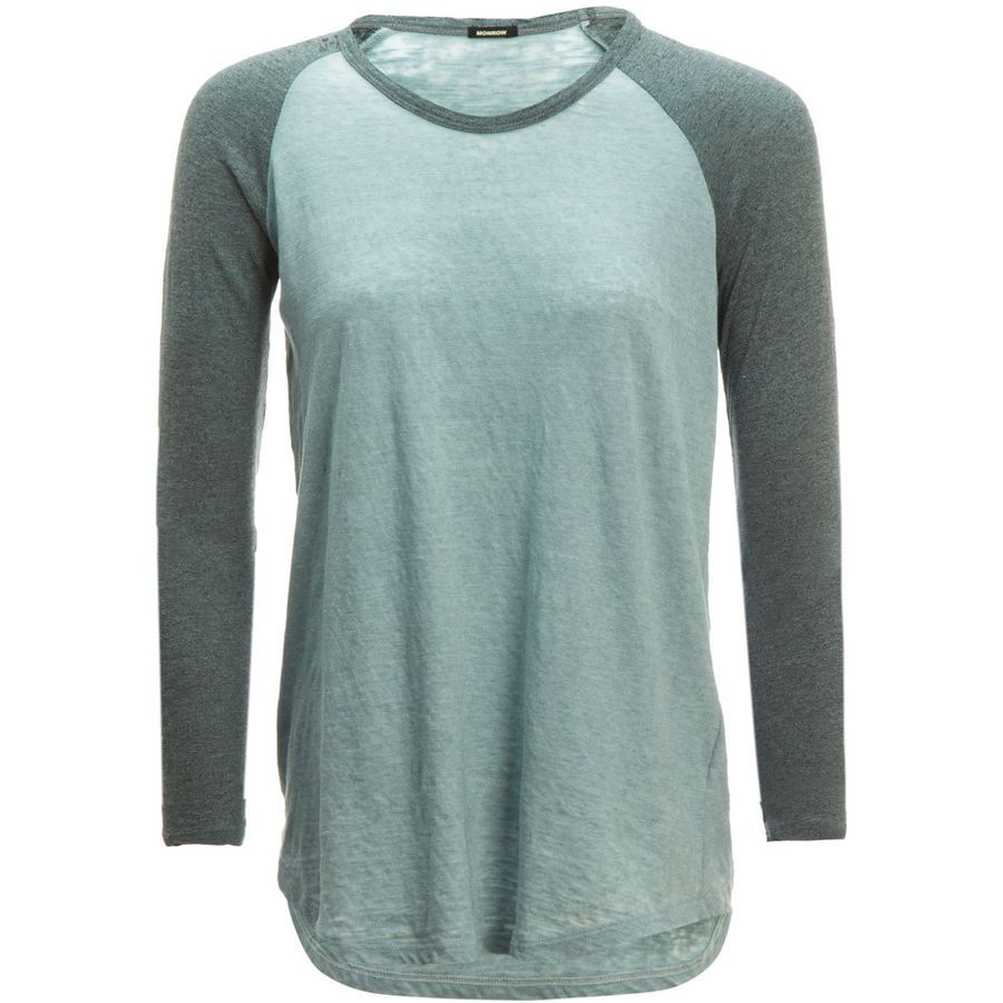 Monrow Vintage Baseball TShirt Women's