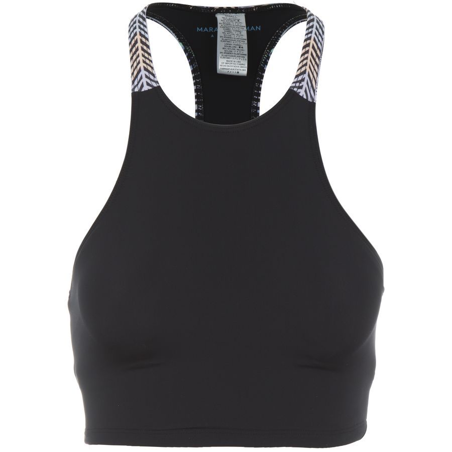 Mara Hoffman Voyager Combo Racerback Tank Sports Bra Women's