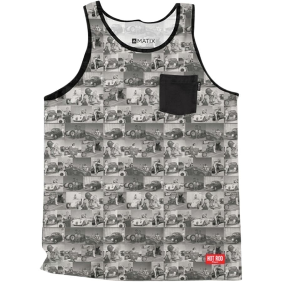 Matix Hot Rod Tank Top - Men's&nbsp;Grey
