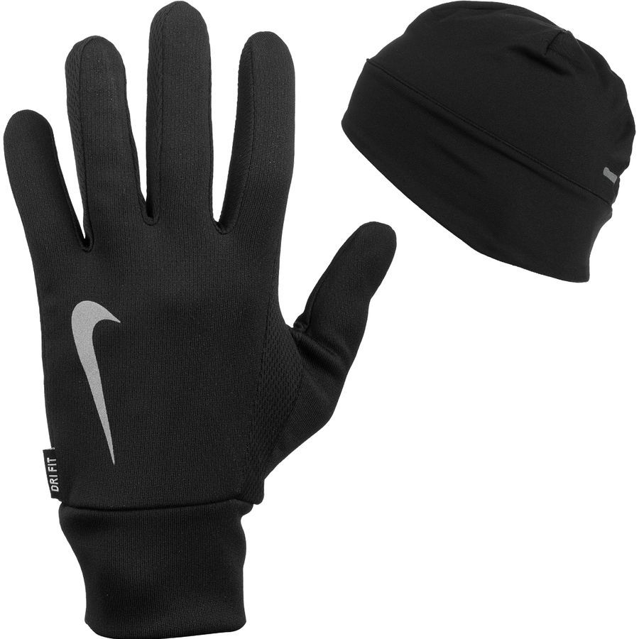 Nike Dri-Fit Running Beanie/Glove Set - Men's | Backcountry.com