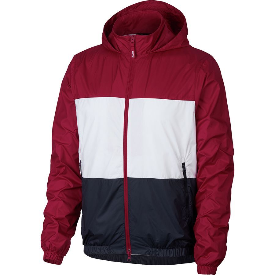 nike jacket with stripes