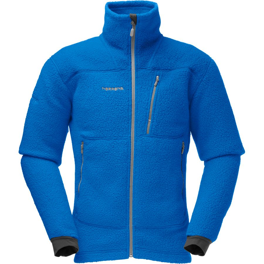 Norrøna Trollveggen Warm 2 Fleece Jacket - Men's&nbsp;Electric Blue