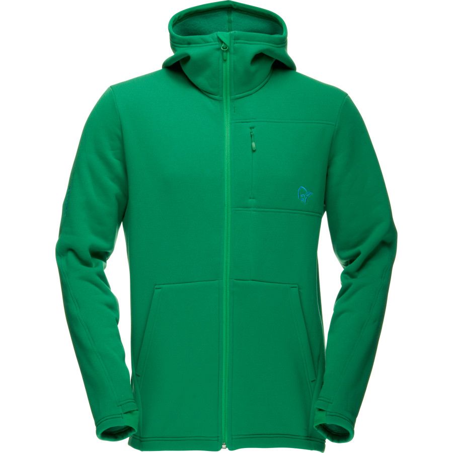 Norrøna Narvik Warm2 Stretch Zip Hooded Fleece Jacket Men's