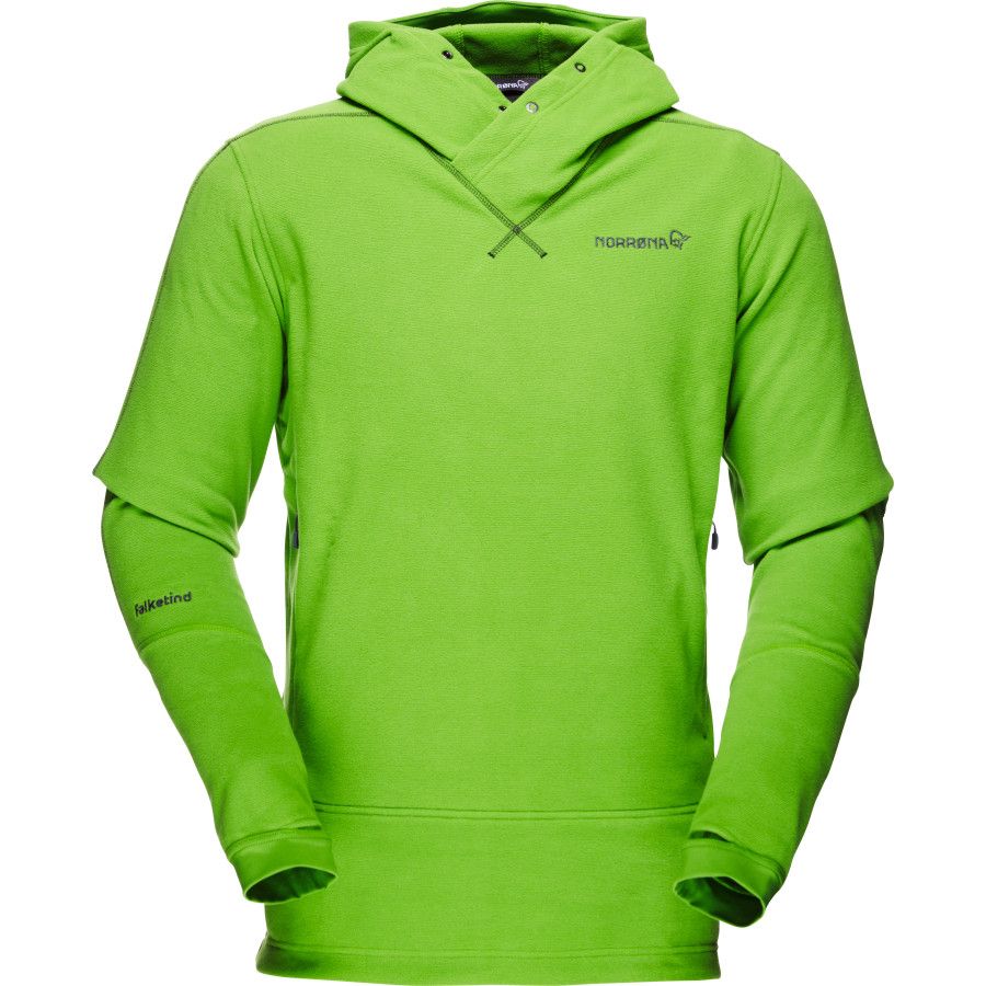 Norrøna Falketind Warm1 Pullover Hoodie - Men's&nbsp;Bamboo Green