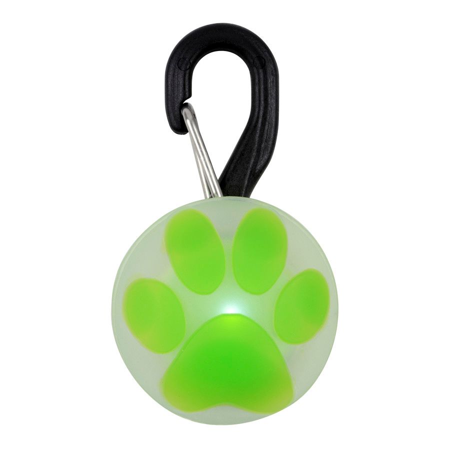 Nite Ize PetLit LED Collar Light&nbsp;Lime Paw