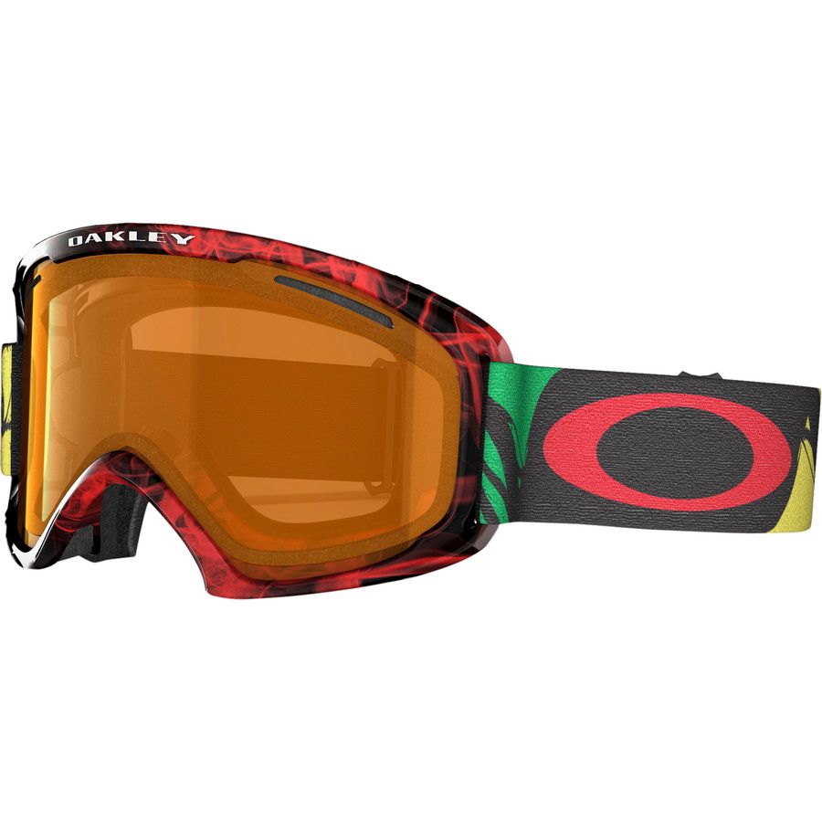Oakley 02 XL Goggle&nbsp;Burned Out Rasta/Persimmon