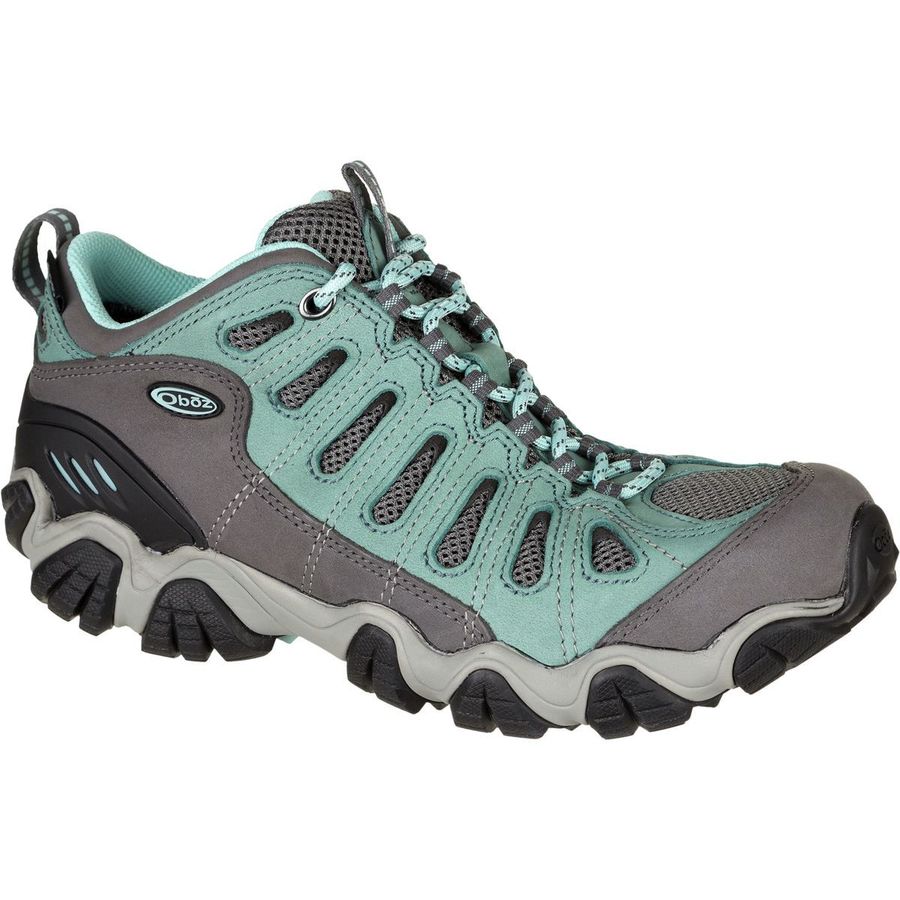 oboz women's sawtooth low bdry waterproof hiking shoes