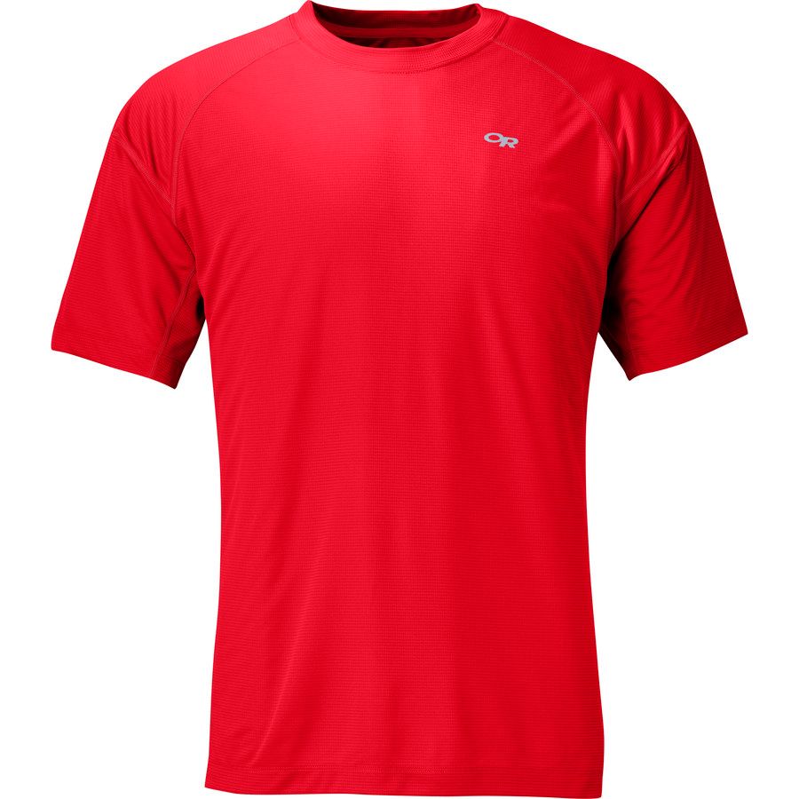 Outdoor Research Echo T-Shirt - Short-Sleeve - Men's&nbsp;Hot Sauce/Redwood