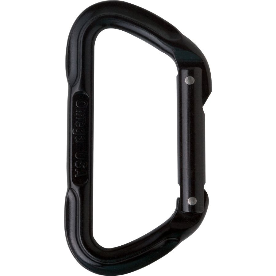 Omega Pacific Lite D Straightgate Carabiner