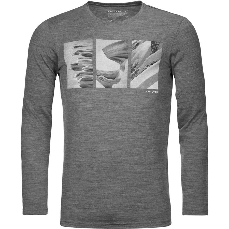 185 Merino Shape Pic Long-Sleeve - Men's