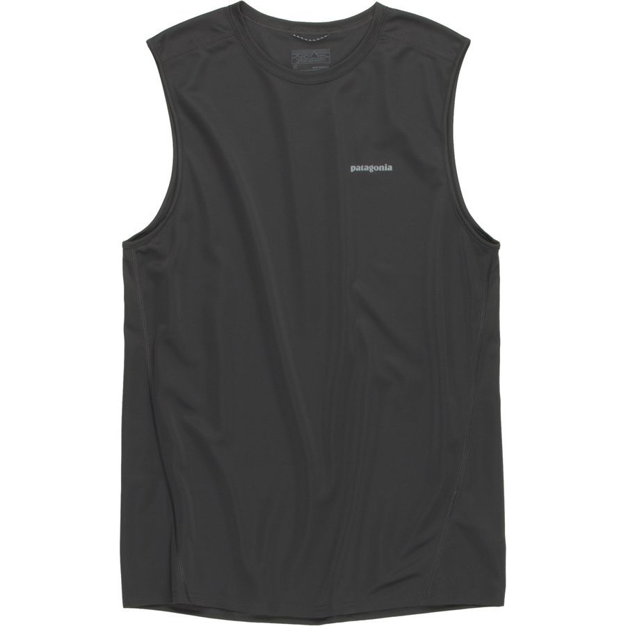 Patagonia Fore Runner Shirt - Sleeveless - Men's&nbsp;Forge Grey