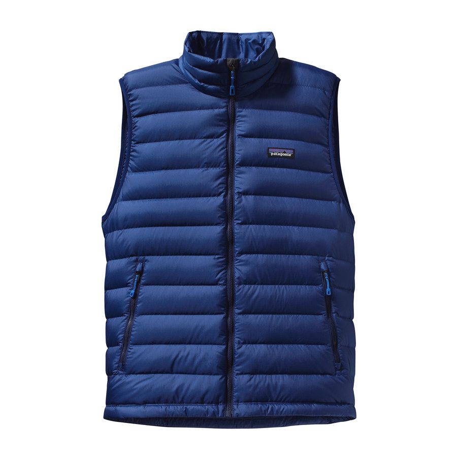Patagonia Down Sweater Vest - Men's&nbsp;Channel Blue