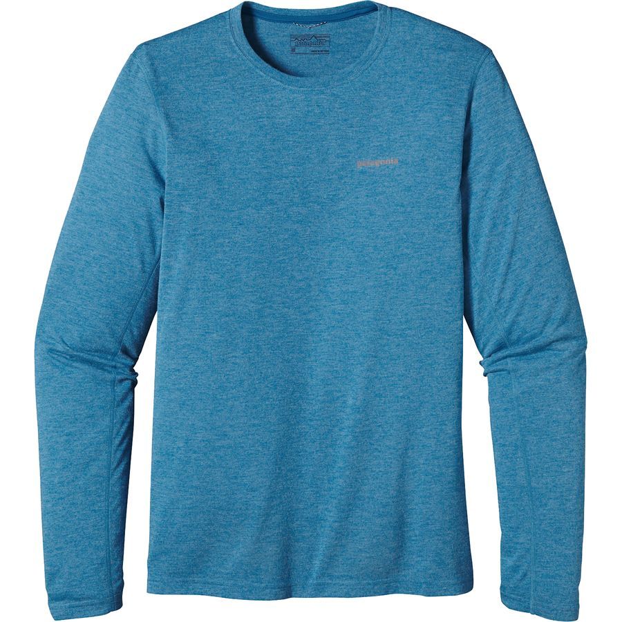 Patagonia Nine Trails Shirt - Long-Sleeve - Men's&nbsp;Underwater Blue