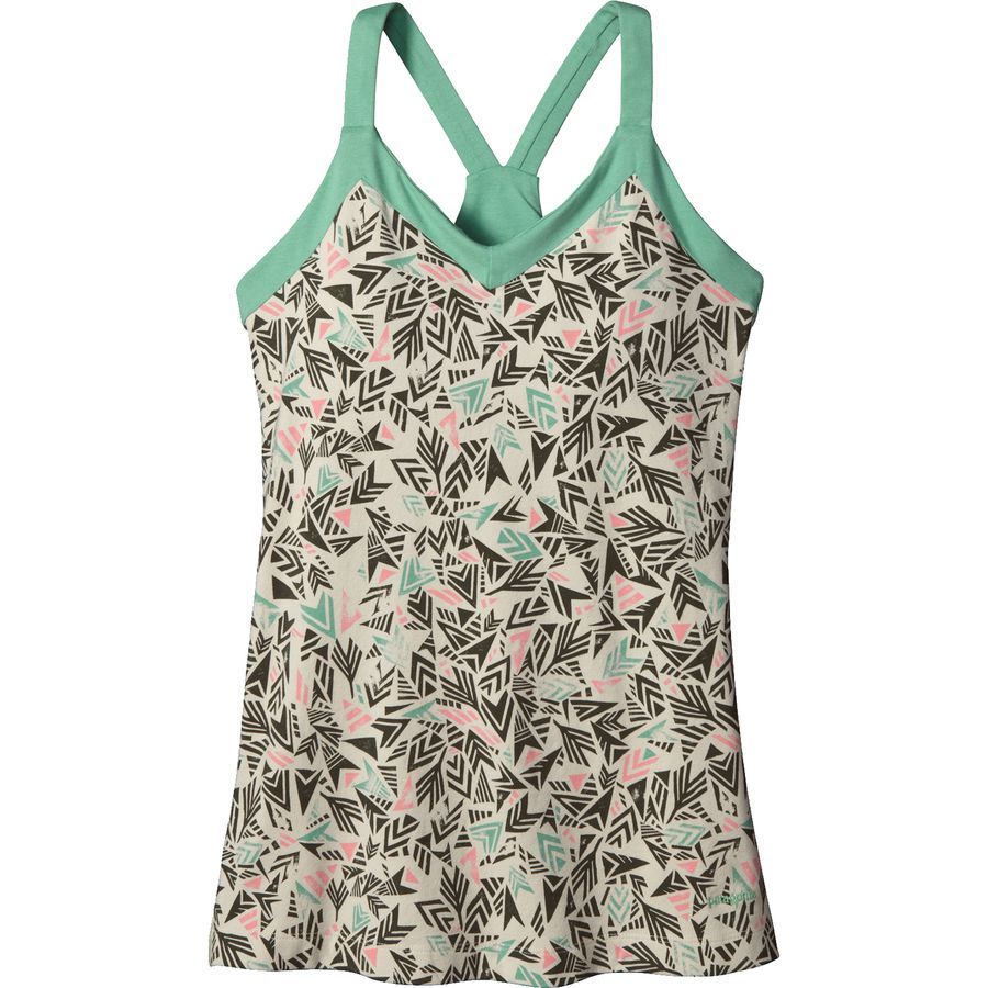 Patagonia Hotline Tank Top - Women's&nbsp;Quiver And Quill/Bleached Stone